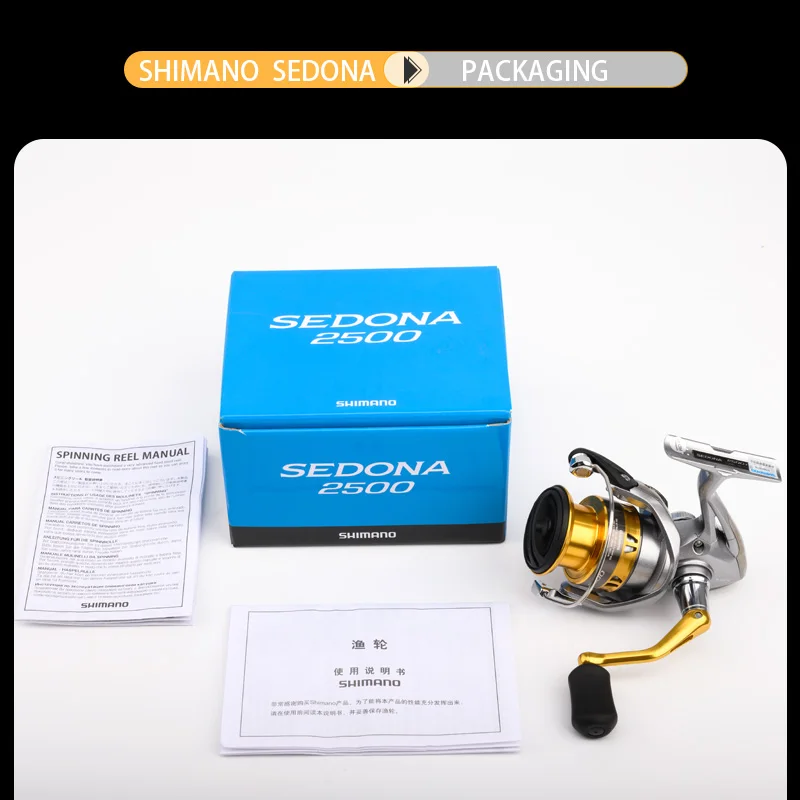 SHIMANO Седона оригинальный 1000 2500 2500HG C3000 C3000HG C 3000GH 4000 4000HG C5000HG 3 + 1BB Спиннинг