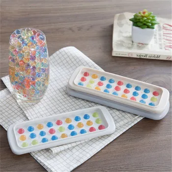 

TTLIFE 2PCs Mini Ball Frozen Cube Silicone Ice Mold Mould Tray Pudding Tool Ice Silicone Mold Ice Cube Tray Kichen Accessories