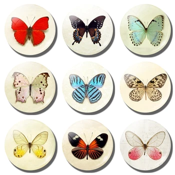 

butterfly decorative refrigerator magnets Sticker school message board Magnet Sticky notes fridge magnet decor Home Decoration
