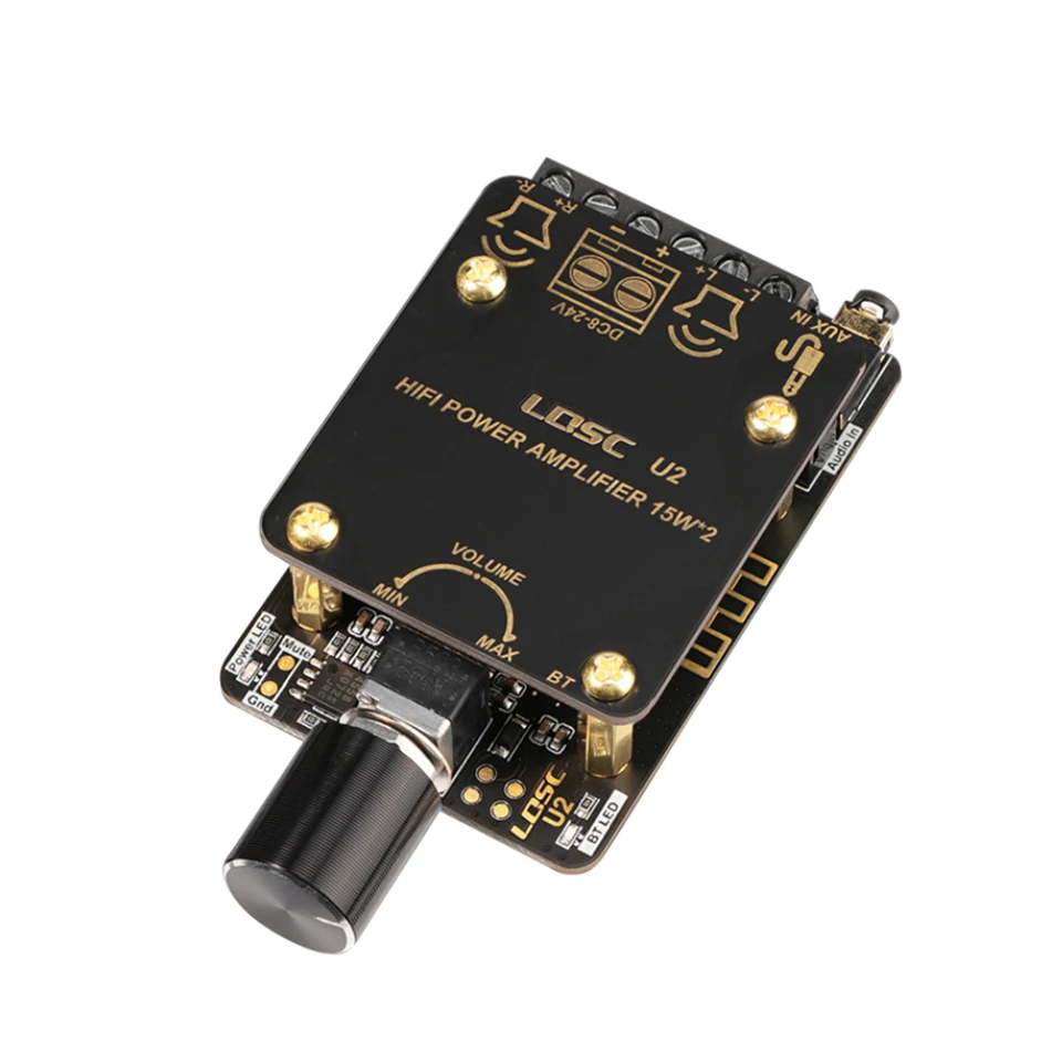 Speaker, DIY DC 12V-24V, 15W x 2, 2.0