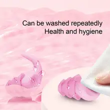 

1 Pair Earplugs Useful Portable Soundproof Soft Silicone Ear Plugs for Working Soft Ear Plugs Sleeping Earplugs