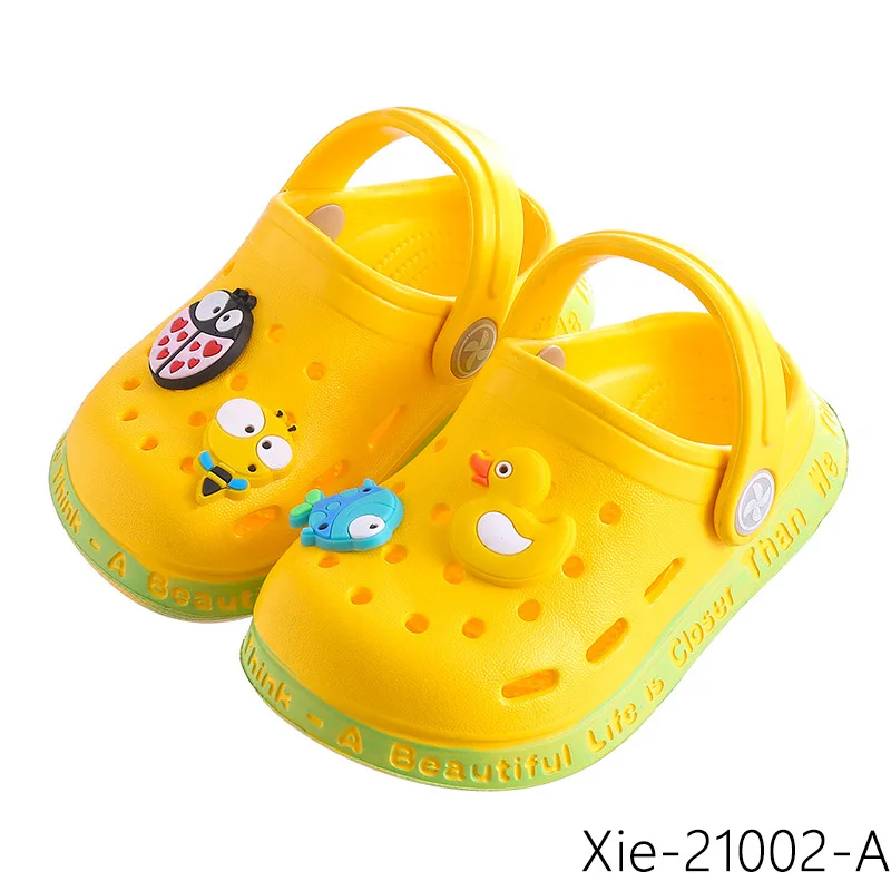 Niños zapatillas para niños niñas de dibujos animados de verano niño Flip Flops zapatillas de interior playa zapatillas para nadar para los niños