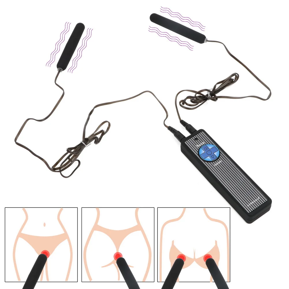 IKOKY 7 Speed Strong Vibration Bullet Vibrator Double Vibrating Clitoris Stimulator Sex Toys for Women Jump Egg for Couples