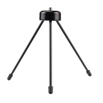 

Foleto Desk Table All Metal Mini Tripod 1/4 Mount 14cm/19cm for Camera digital dslr mobile phone selfie LED light Stand 3kg max