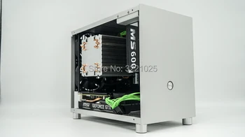 Aluminum HTPC ITX small chassis game computer case support Graphics card RTX2070 i7 8700 PK77 K77