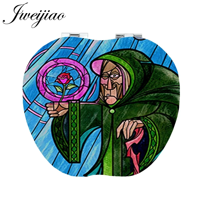 CT14 12 JWEIJIAO мультфильм aracters принц Фея moive увеличительный прибор зеркала кожа портативный макияж зеркала для женщин CT12 - Цвет: CT14 12