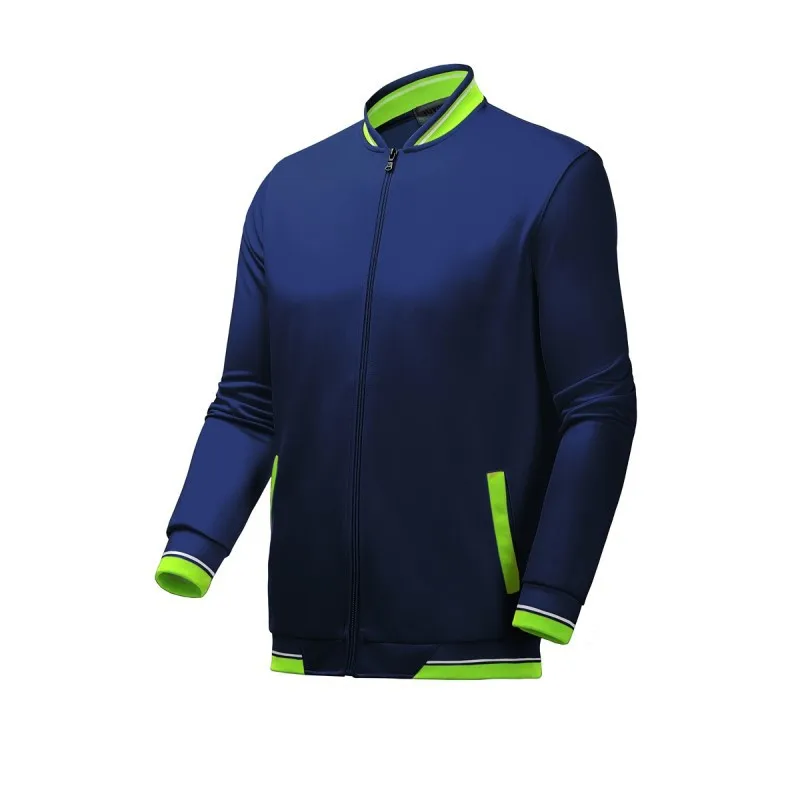 

Autumn And Winter New Style Zipper Sweater Customization Enterprise Team Sports Clothing Top Grade Solid Color Coat Printed Word