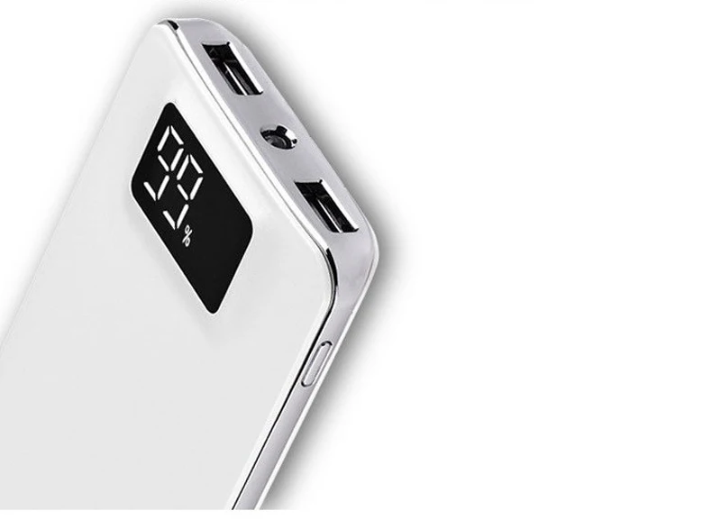Xiaomi бренд power Bank 30000 мАч 2 USB power Bank портативное зарядное устройство Внешний аккумулятор повербанк для IPhone Xiaomi huawei Iphone