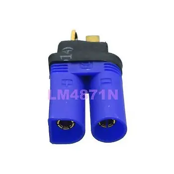 

DHL/EMS 50 LOTS No Wires Connector Adapter EC5 Male to T-Plug Male (Deans Style) -d2