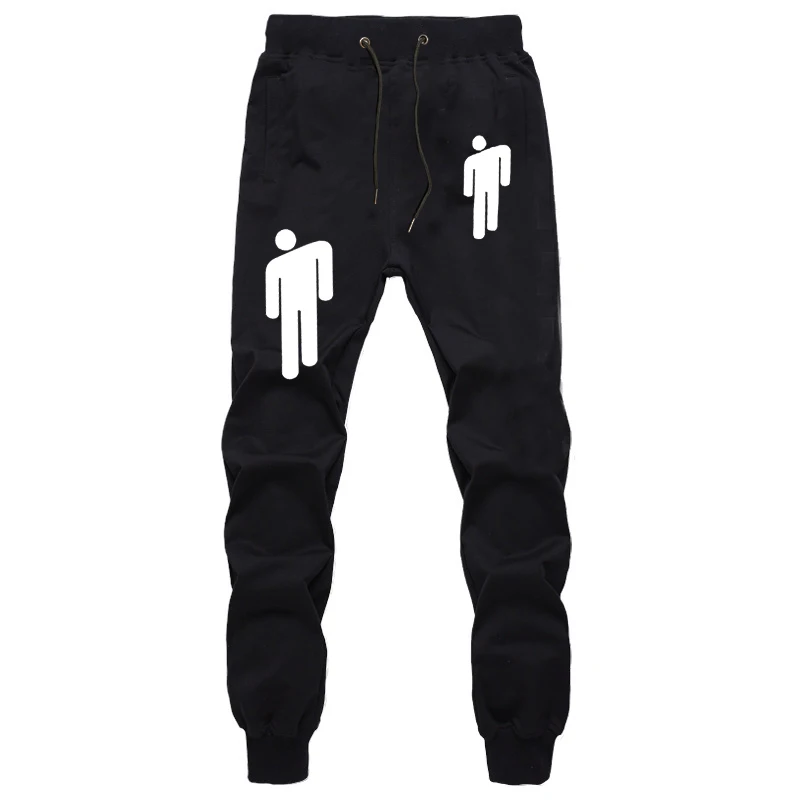 Trousers 4 Billie Eilish спортивные штаны светящиеся штаны для тренировок для мальчиков и девочек женские и мужские спортивные штаны карандаш со средней посадкой Брюки блестящая приманка - Цвет: Trousers 4