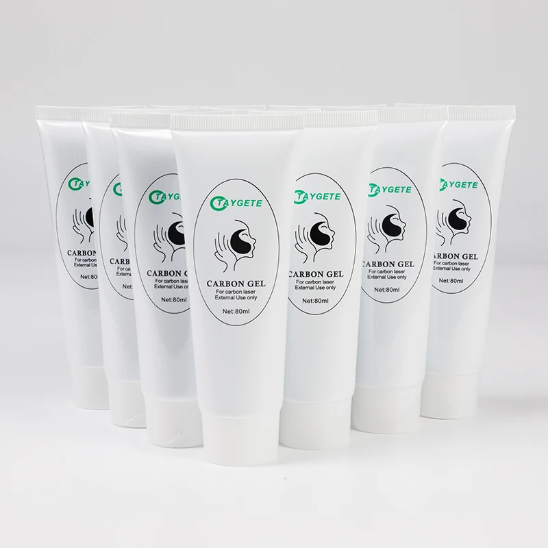 

Carbon cream skin whitening rejuvenation gel for black doll facial treatment machine