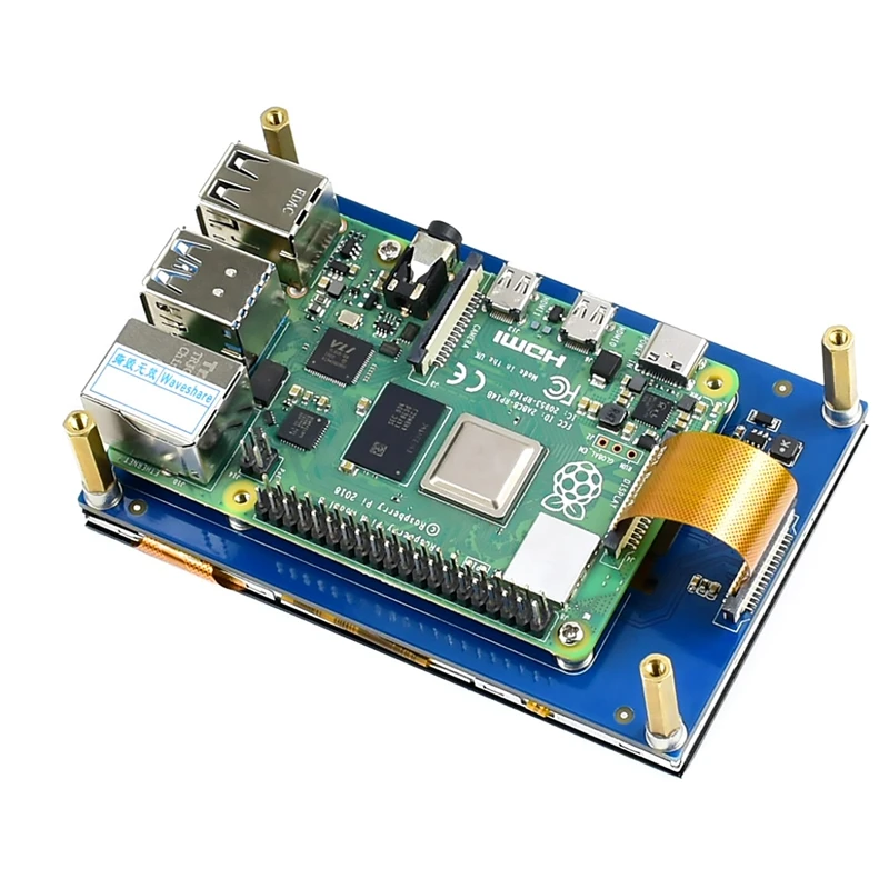 Waveshare 4 3 дюймов емкостный сенсорный экран Пресс Sn 800x480 IPS широкий угол обзора для