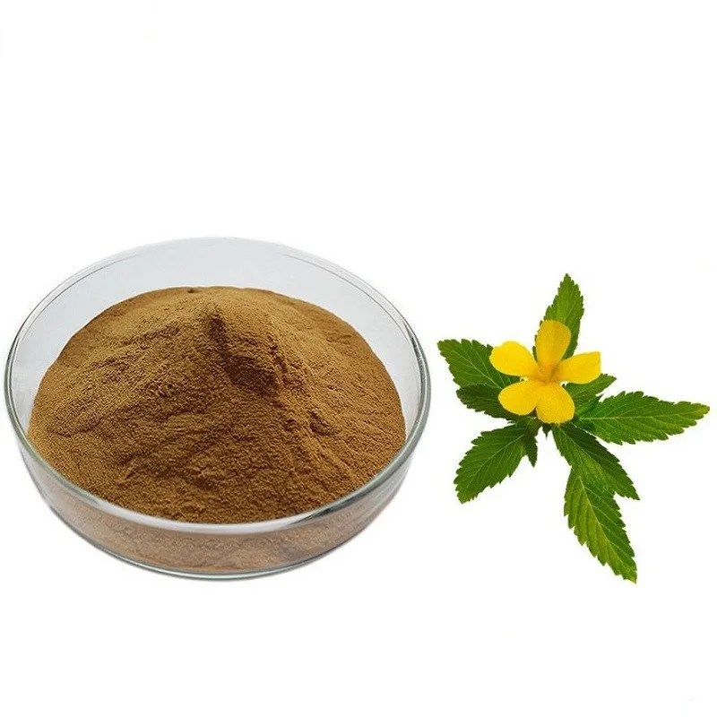 

100g-1000g Pure nature Damiana Extract 10:1,turnera maxman For man C onstipation support M ood support