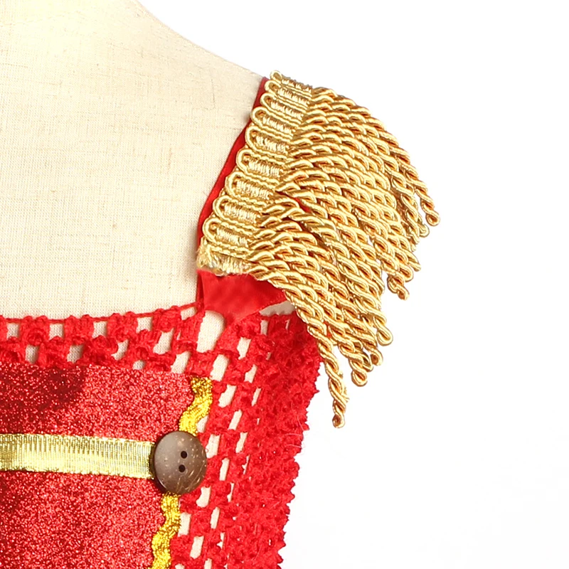 Nutcracker inspired Girls Tutu Costume Sparkly Kids Toy Soldier Tutu Dress for Girl Birthday Party Halloween Christmas Clothing (17)