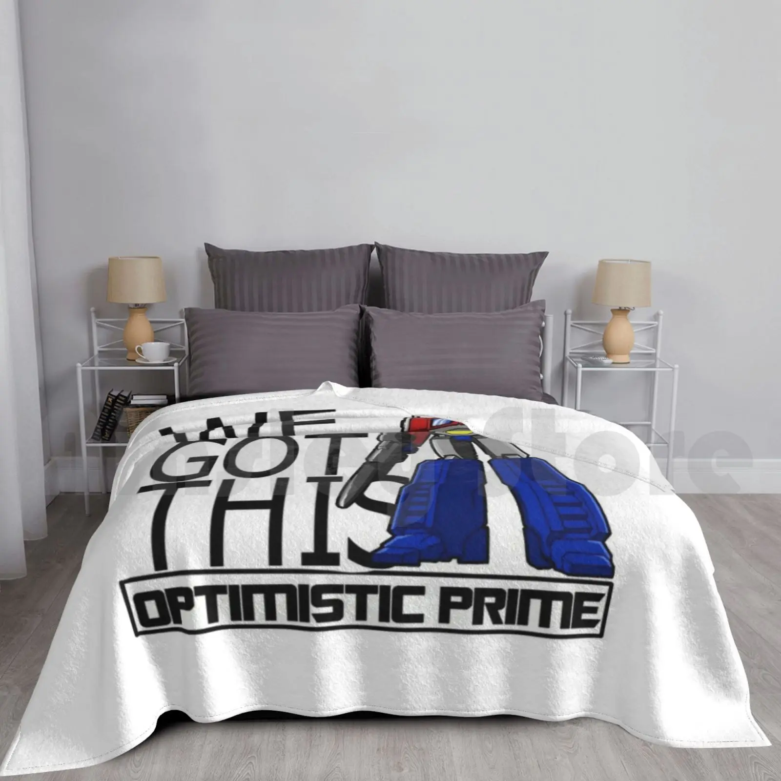 Ottimistico Prime Coperta Moda Personalizzata Prime Robot Ottimistico Auto Bot Autobot