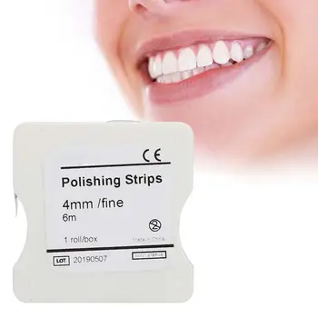 

4mm Resin Tooth Interdental Sanding Grinding Teeth Dental Thickness Polishing Strip Dentist Material Whiten Teeth Tool