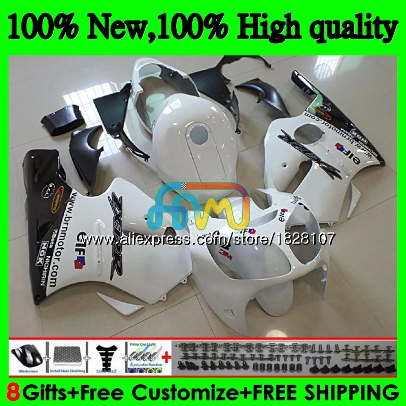 Инъекции для KAWASAKI ZX1200 ZX 12R 1200CC ZX-12R 23BS. 17 ZX12R 02 03 04 белый глянец 05 06 2002 2003 2004 2005 2006 обтекатели
