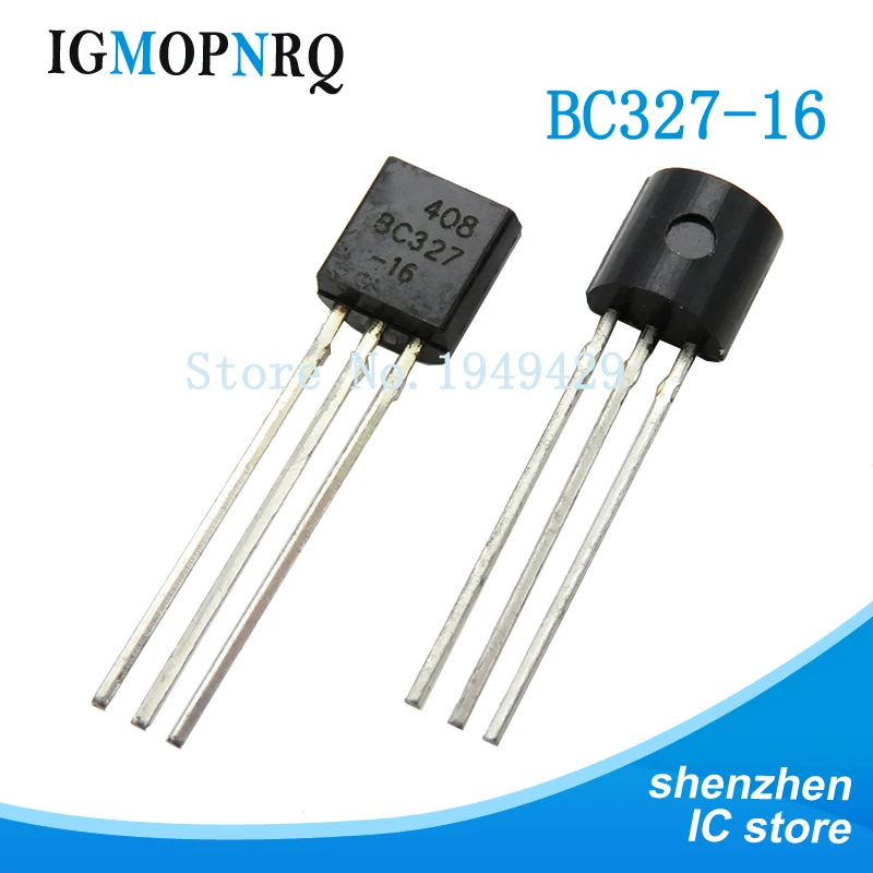 100pcs BC327-16 BC327 16 TO-92 Bipolar Transistors - BJT PNP -45V -800mA HFE/250 new | Электронные компоненты и