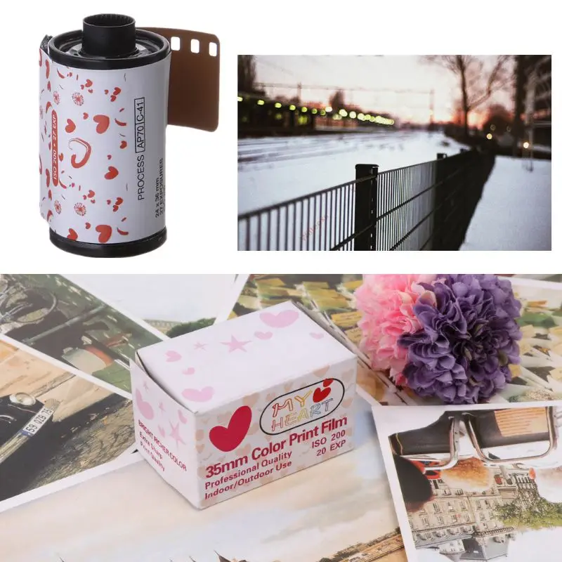 

35mm Color Print Film 135 Format Camera Lomo Holga Dedicated ISO 200 27EXP