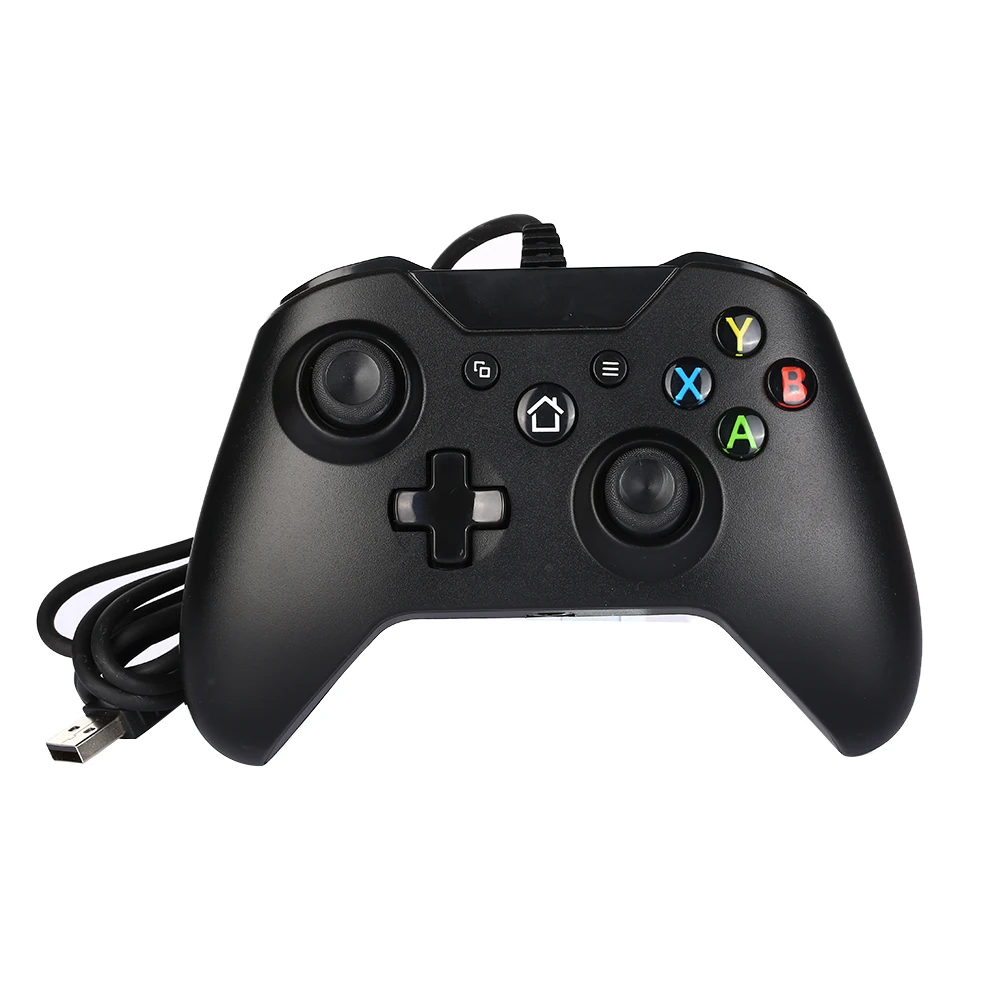 Для Xbox One Управление USB Проводная игровая Джойстика тонкий Windows Совместимость 3 5