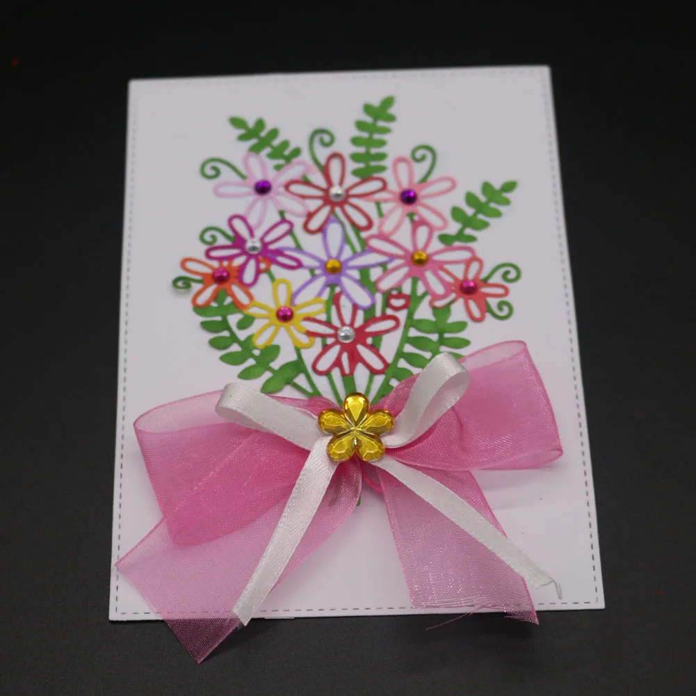 Flower Metal Cutting Dies Crafts Die Cuts For DIY Scrapbooking Photo Album Card Paper Embossing Handcraft Die Cutting Template