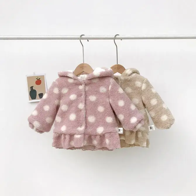 Новое плотное пальто для маленьких девочек, зимняя детская куртка для девочек 0-3 лет
