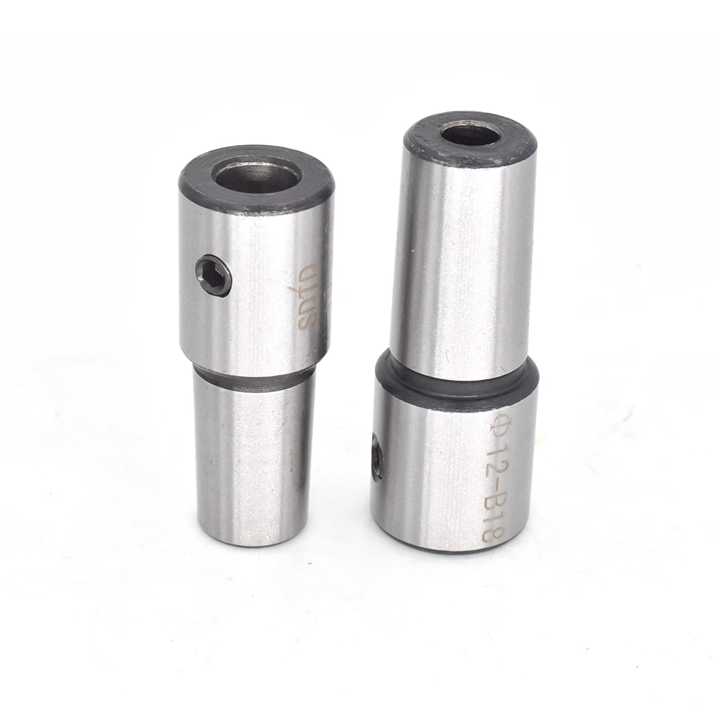 5mm 6 8 10 12 14 15 16mm drill chuck connecter B10 B12 B16 B18 tapper chuck adapter 1pcs For drilling machine