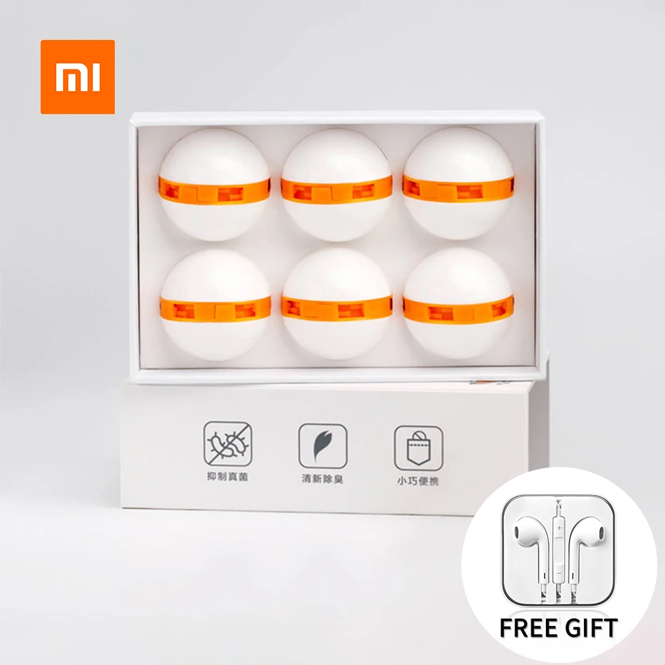 Xiaomi Youpin Clean-Fresh Обувь Дезодорант Сухой Очиститель Воздуха Переключатель Мяч