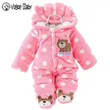 Детское бархатное плотное пальто; зимняя одежда; боди для новорожденных; теплый комбинезон; комбинезоны для девочек; хлопковая теплая одежда; пальто; 7479