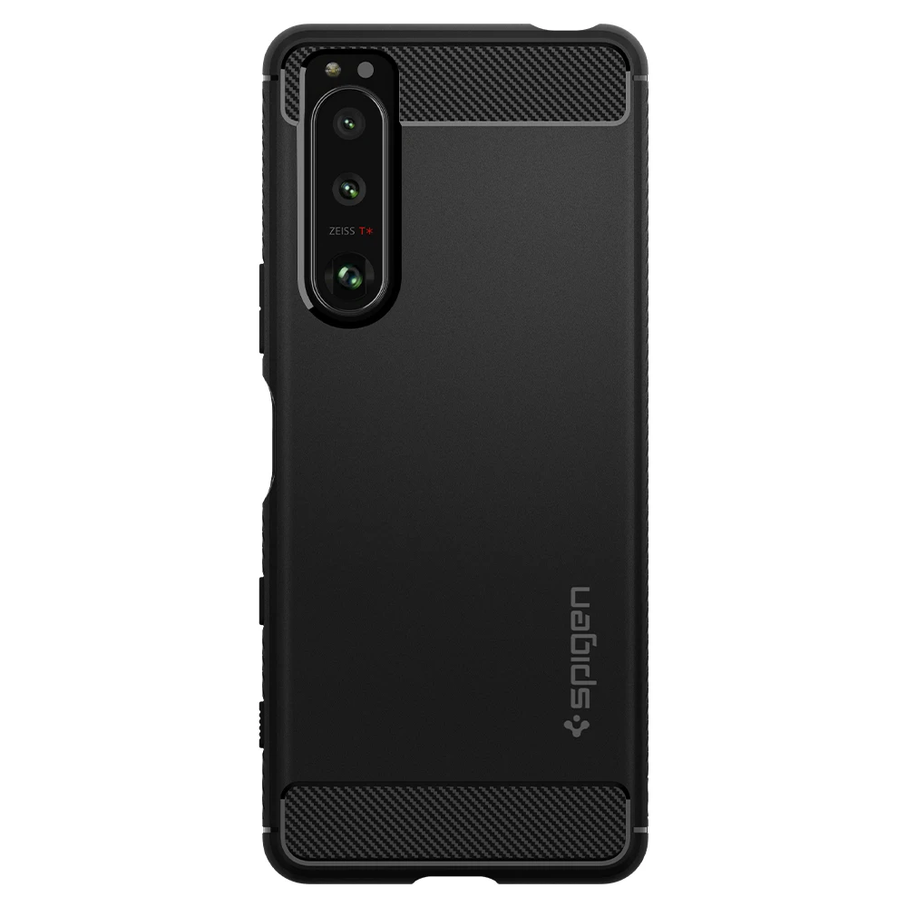 Spigen Rugged Armor Case for Sony Xperia 5 III - Matte Black