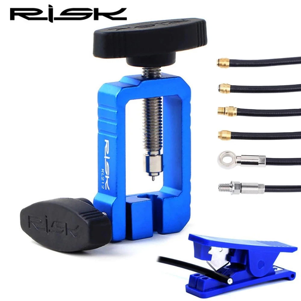 RISK Stainless Bike Needle Tool Driver Hydraulic Hose Cutter Connector