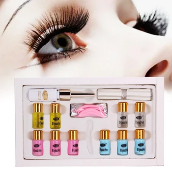 

1 Set Eyelash Perm Kit Curling Lash Lift Set Eye Lash Extension Fake Eyelashes Glue Extension Wave Lotion Makeup Set Tool