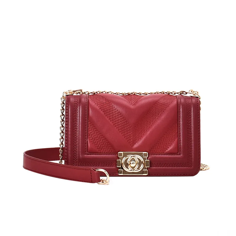 

Bag WOMEN'S Bag New Style 2019 Autumn And Winter Versatile France Non-mainstream Small CK Qualified Western Style INS Bag with C