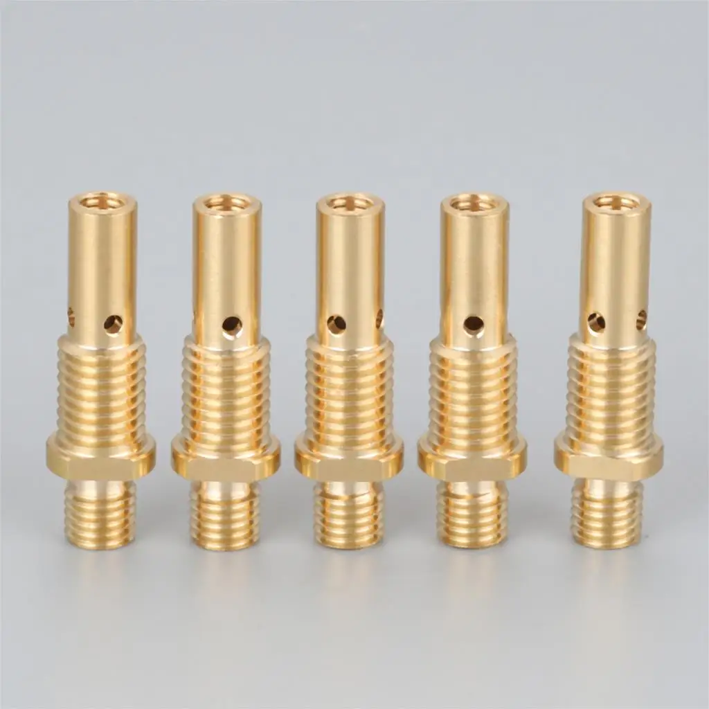 5x газовый диффузор 35-50 подходит для Tweco Mini #1 Lincoln Magnum 100L MIG сварочный пистолет |