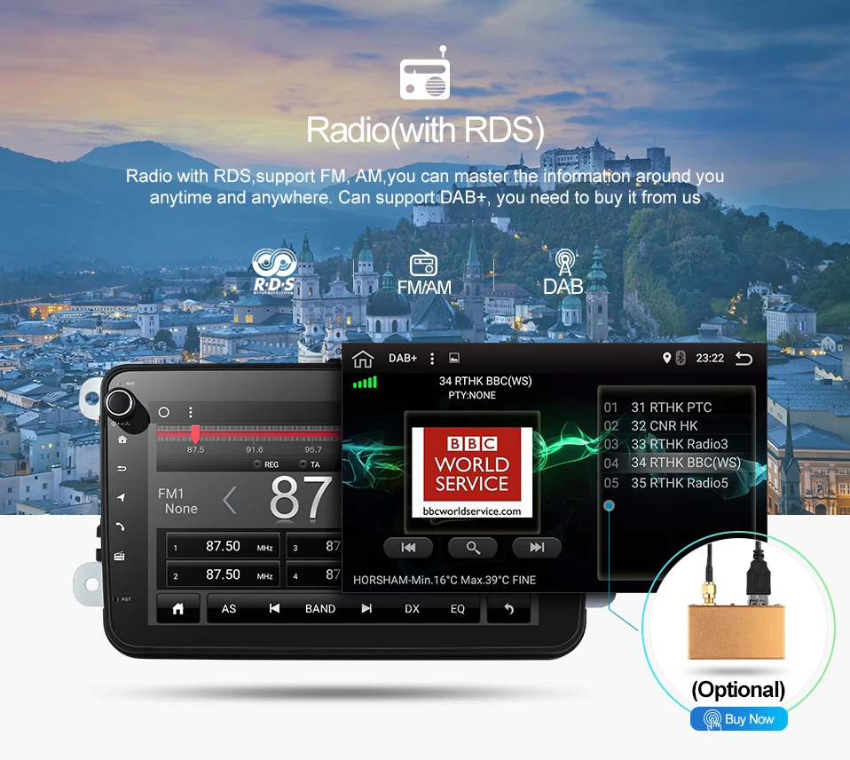 Discount Uniway 8" 2 din android 8.1 car dvd for vw passat b6 b7 golf 5 6 tiguan polo octavia rapid fabia multimedia navigation player 13