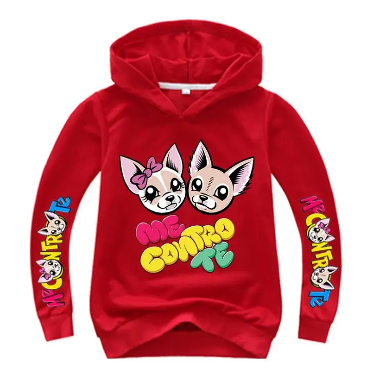 2-16Y YouTube Me Contro Te Hoodie Kids Anime Hoodies Teenager Boys Sweatshirts Toddler Girls Headwear Hip Hop Clothing - Цвет: photo color