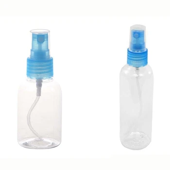 

3 Pcs Liquid Cosmetic Empty Bottle Blue, 1 Pcs 50 Ml & 2 Pcs 100 Ml