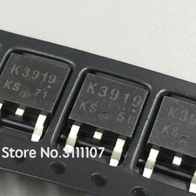 10 шт./лот 2SK3919 K3919 3919 TO-252 SMD MOS 100% Новинка | Электронные компоненты и принадлежности