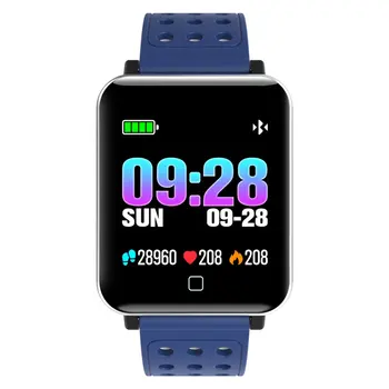 

M19 Smart Bracelets Color Screen Heart Rate Clock Step Motion Call Reminders Waterproof Bracelets Sport Smart Bracelets