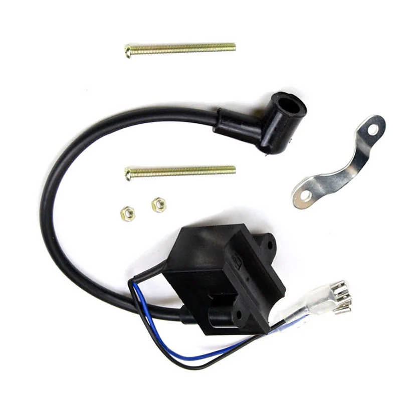 1 ПК, зажигание катушки толчок велосипед черный для 80cc 66cc 60cc 50cc двигатель