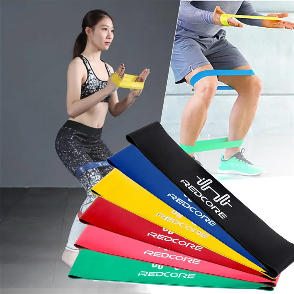 Tension Exercise Resistance Band Yoga Belts Ring Accessory Sport Training Workout Elastic Band Pilates Yoga Fitness Equipment