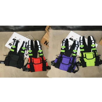 

Tooling Hip-Hop Chest Bag Fashion Multifunctional Vest Bag Outdoor Sports Tool Bag Vest Backpack