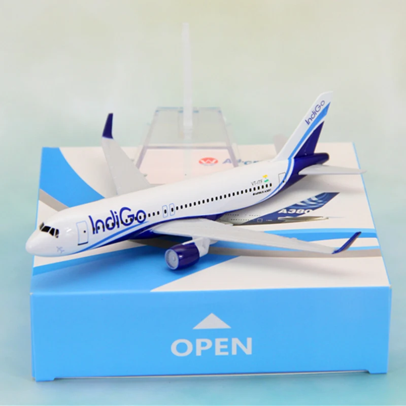 indigo toy plane