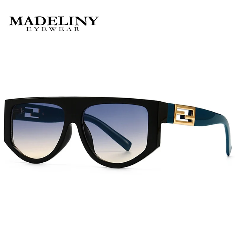 

2021 Square Oversized Sunglasses Women Gradient Glasses Women Luxury Brand Designer Outdoor Ladies UV400 Eyeglasses MA500
