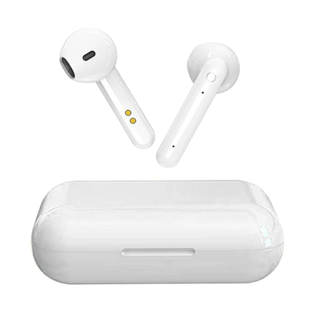 TWS Bluetooth беспроводная гарнитура Mini Bluetooth 5,0 спортивные hifi стерео наушники с зарядным устройством 300 мАч для IOS android