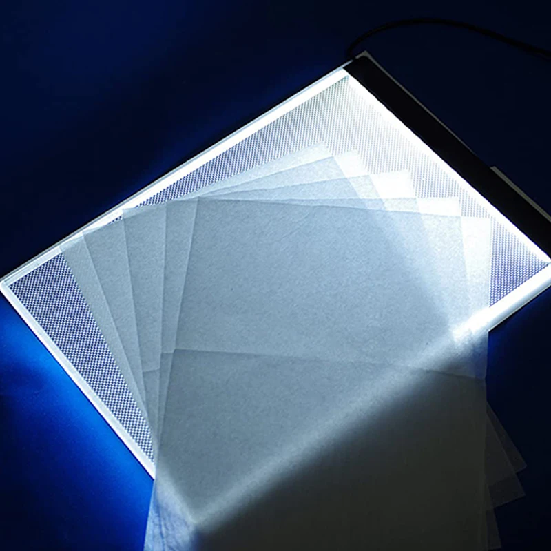 Elice A4 led light pad diamond painting, USB Powered Light Board Kit, Digital Graphics Tablet for Drawing Pad Art Painting board - Image 6