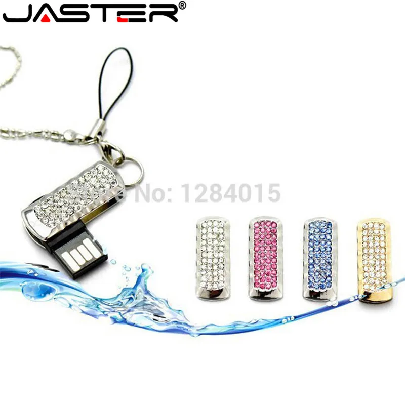 JASTER металлический кристалл модель USB флэш-накопитель 4 ГБ 8 ГБ 16 ГБ 32 ГБ драгоценный камень ручка-накопитель специальный подарок