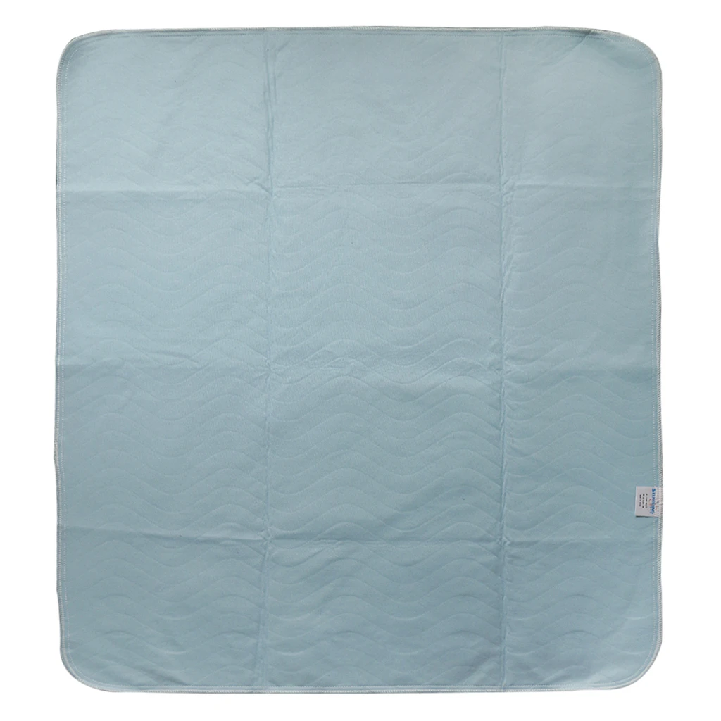 2Pcs Women Elderly Kids Washable Reusable Underpad Incontinence Bed Pads Absorbent Sheet Matress Pee Protector 17x24 inch