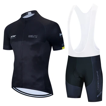 

Northwave 2020 Summer Breathable Quick-Dry Cycling Jersey NW Men's Cycling Jersey Set Outdoor Cycling Mountain Bike Jersey
