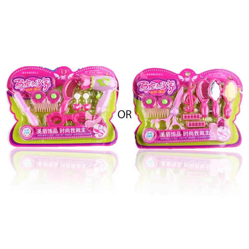 Children Girls Simulation Dress Up Dolls Makeup Dressing Princess Playhouse Toys